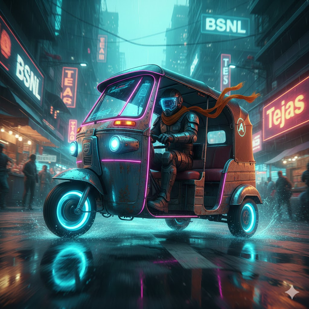 The Cyber-Rickshaw Racer of Mumbai